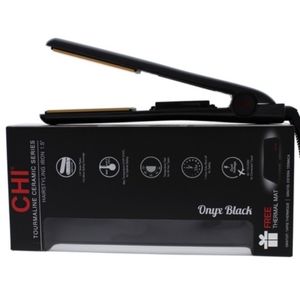 CHI 1″ Tourmaline Ceramic Hairstyling Iron – Onyx